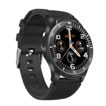 

Smart Watch Men Blood Pressure Round Smartwatch Business Smart Bracelet with Music Control Monitoring Functions Accessories