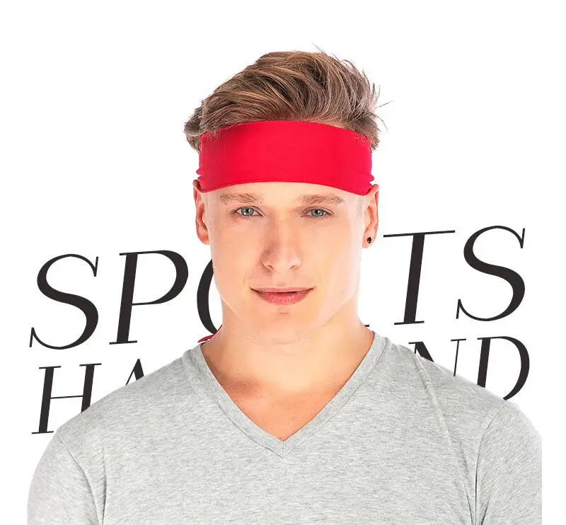 Description Picture 2 of itemWomen Men Hair Band Cycling Turban Pirate Headband for Running Basketball Gym Training Sweatband Yoga Fitness Ninja Tie Bandanas