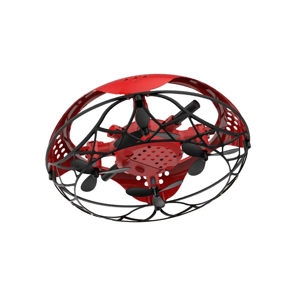 Infrared Sensing Control RC Quadcopter Induction Altitude Hold Mini UFO Drone Intelligent Induction Cool LED Aircraft kid gift