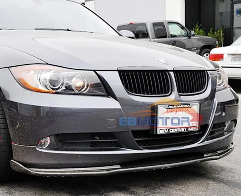 HAM style front lip spoiler for BMW E90 325 328 3-Series 4door Sedan 2005-2008 Pre-LCI model