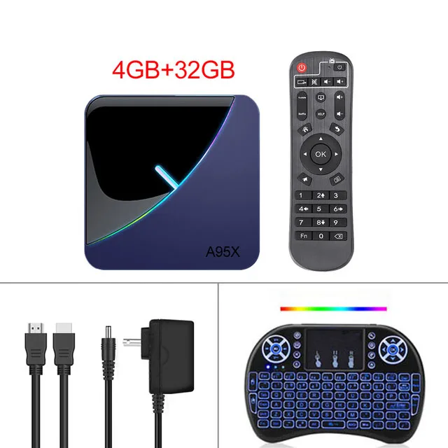 4GB 32GB I8 Backlit X96mini Android 7,1 2 ГБ/16 ГБ X96 Мини ТВ коробка S905W четырехъядерный Поддержка 2,4G беспроводной wifi медиа Смарт ТВ коробка android tv box - Цвет: 4GB 32GB I8 Backlit