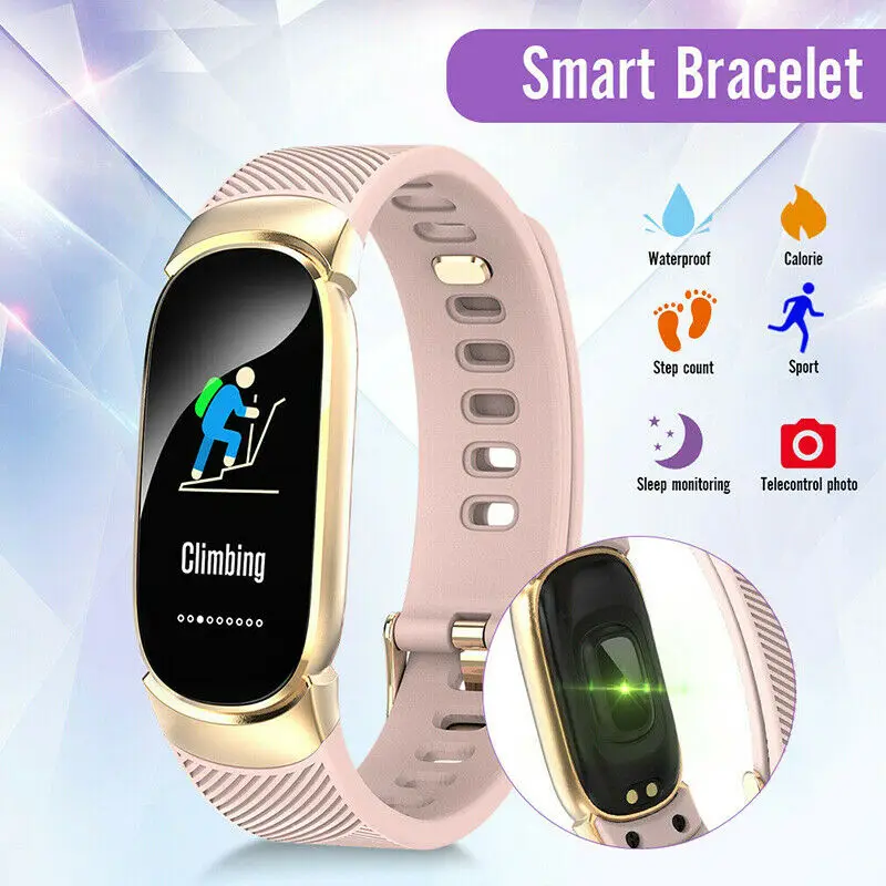Delive Women Smart Watch Sport Pedometer Man Smartband Heart Rate Blood Pressure Oxygen Monitor Fitness Tracker Call Reminder |