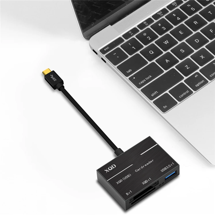Type-C к XQD/SD кард-ридер USB-C концентратор высокоскоростной USB3.0 компьютерный набор адаптер для sony серии G Lexar XQD поддержка горячей замены