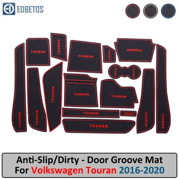 

Anti-Dirty Pad For VW Touran 2016 2017 2018 2019 2020 Volkswagen Touran MK2 Accessories Door Groove Gate Slot Coaster Anti-Slip