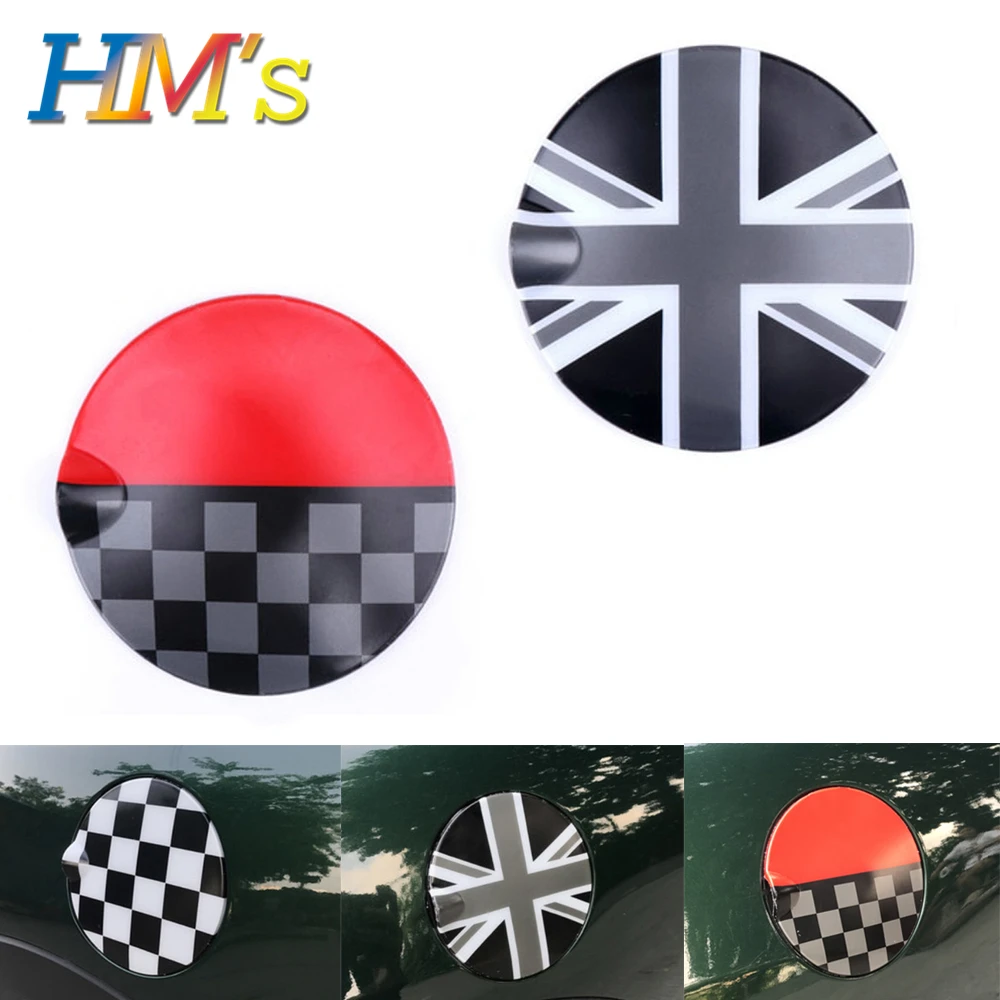 

Fuel Gas Tank Cap Covers Stickers for Mini Cooper F56 F55 Car Styling Decro for Mini Cooper Accessories for Mini F56 F55 Sticker