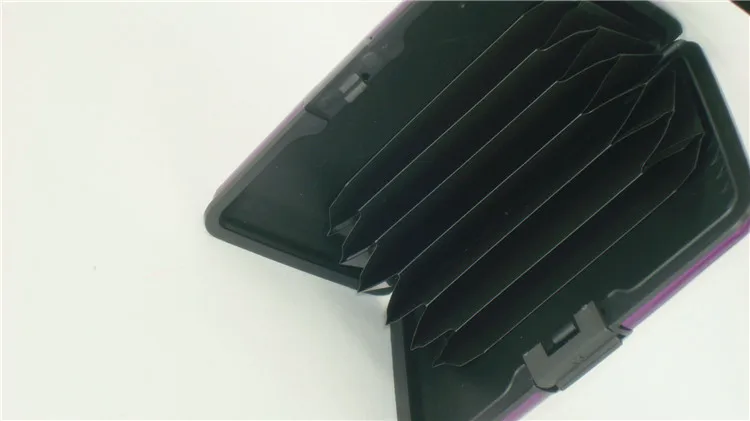 Anti Rfid Wallet Blocking Reader Lock Bank Card Holder Id Bank Card Case Protection Metal Credit NFC Holder Aluminium