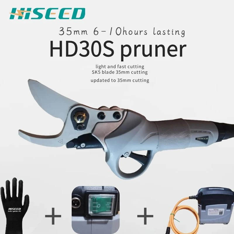  35 cutting diameter Professional portable electric pruning shears battery powered pruners for viney