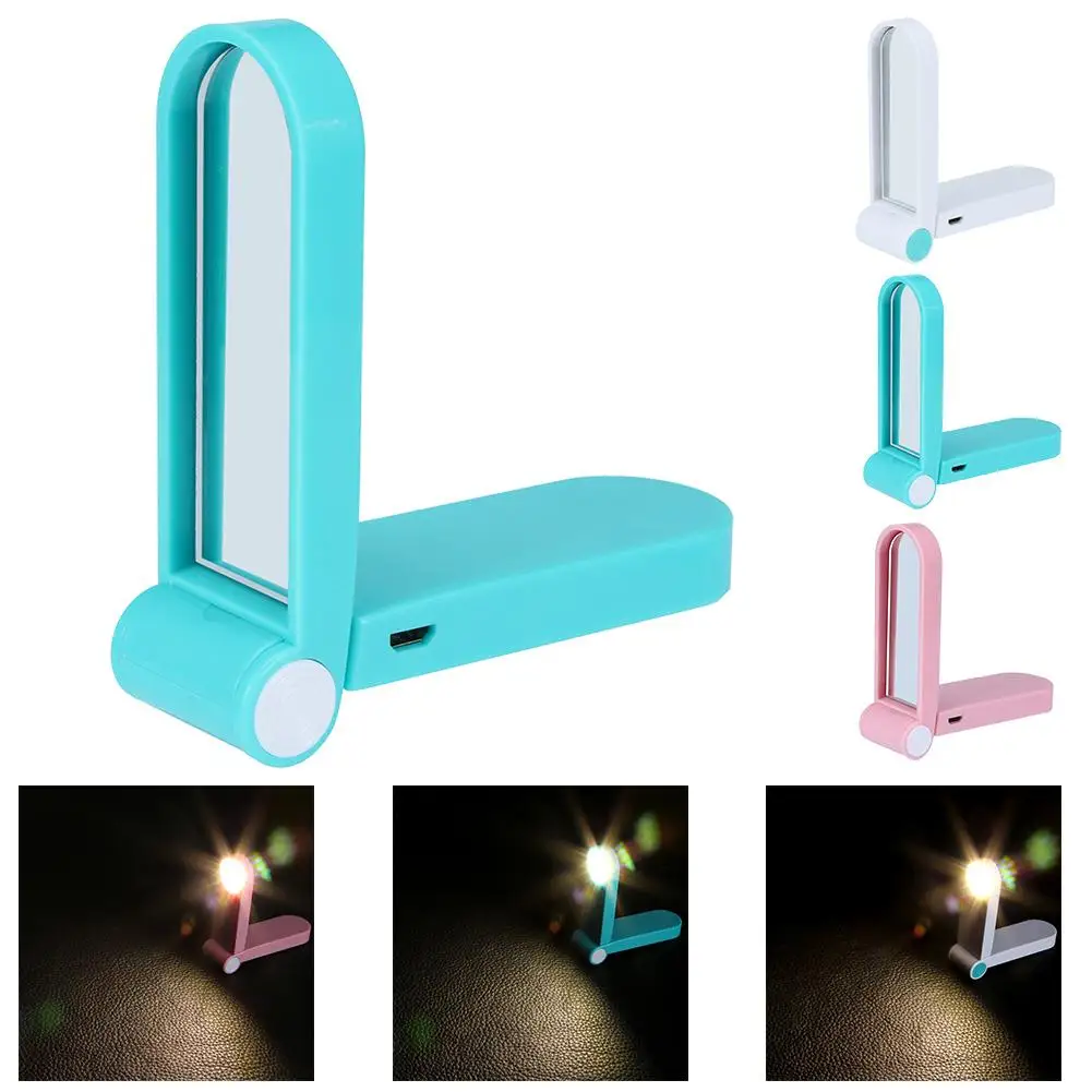 Модное светящееся зеркало для макияжа с usb-зарядкой настольный свет