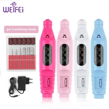 

1 set Professional Electric Acrylic Nail Drill Machine Nails Supplies Instruments Accessories Manicure Pedicure File Tools Kit
