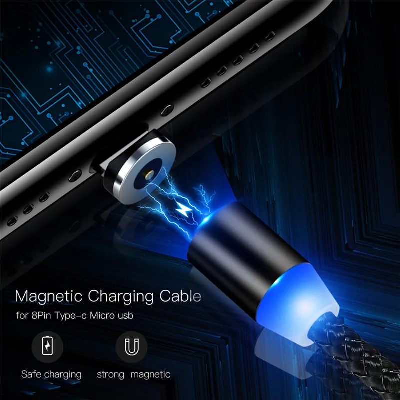 Магнитный зарядный кабель для быстрой зарядки Micro USB | Мобильные телефоны и
