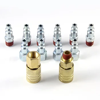 

12pcs Quick coupler 1/4 inch NPT Male & Female Connector Air line Hose