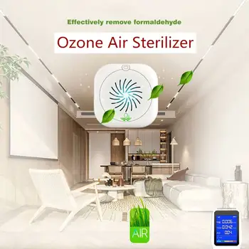 

EU 4W MINI Touch Ozone Air Sterilization Purifier Air Kitchen Toilet Refrigerator Formaldehyde Odor Disinfection Sterilizer