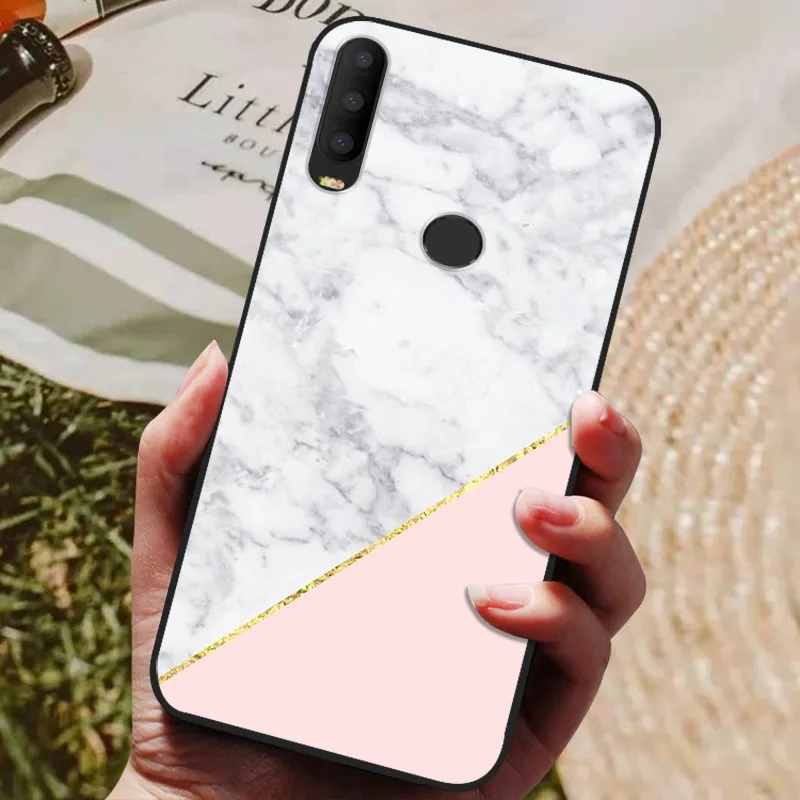 For Coque Alcatel 3X 2019 Case Silicon Back Cover Phone Case For Alcatel 3 X 3X 2019 Cases Soft bumper Funda 3X 2019 5048Y Bag glass flip cover Cases & Covers