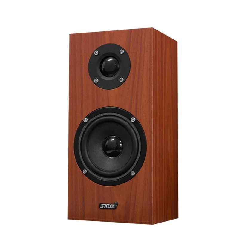 

V-180 Portable Wired Wooden Computer Speaker Bass Stereo Subwoofer Sound Box For USB And 3.5mm Audio Cable Interface
