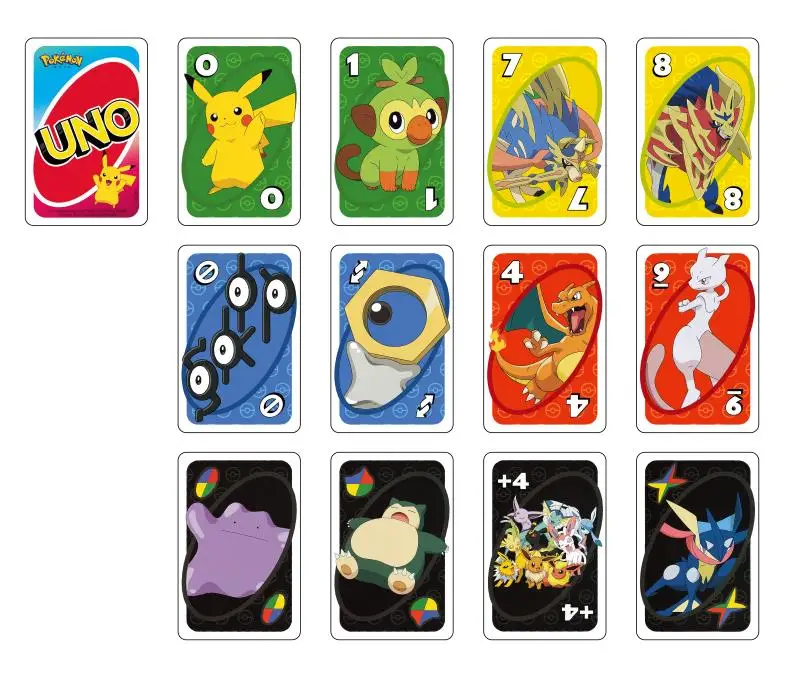 Pokemon Pikachu Anime Game Character Uno Game Family Entertainment Board Game Poker Game Card Child Birthday Gift Game Collection Cards Aliexpress