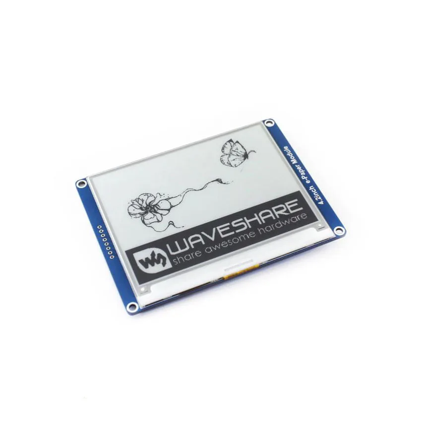 AiSpark 4,2 ''электронная бумага, 400x300, 4,2 дюймовый модуль E-Ink дисплея, Цвет дисплея: черный, белый. Без подсветки, широкий угол, SPI interace