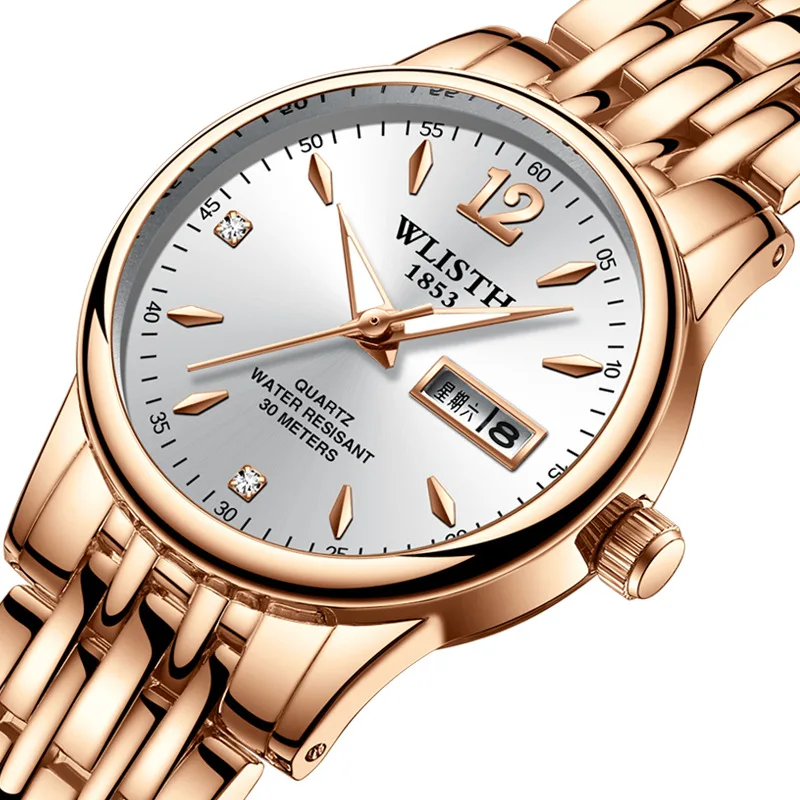 

Female Students Watch Steel Belt Korean-style Trend Simple Fashion Waterproof Casual Ladies' Watch Cool Quartz Watch WOMEN'S Wat