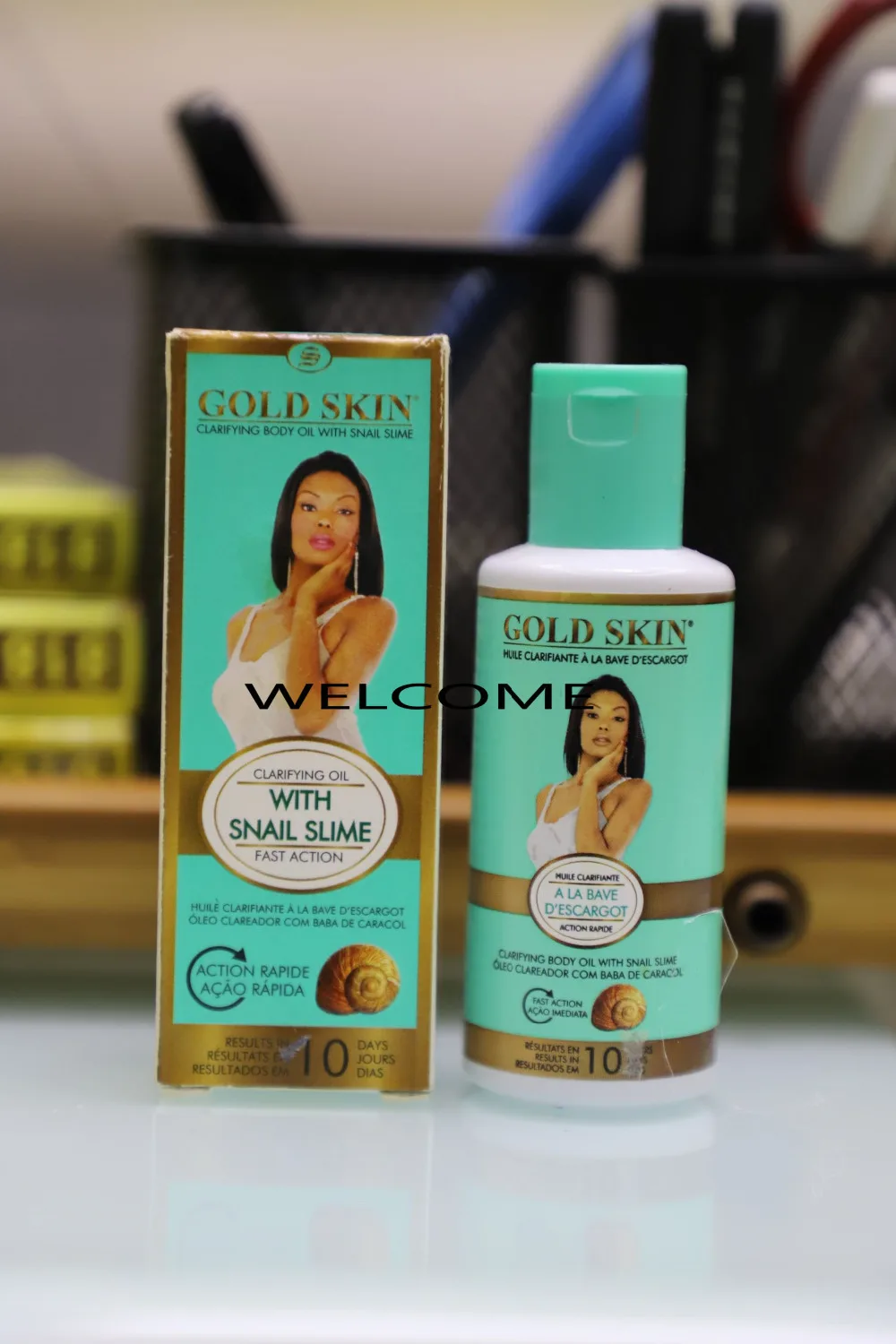 70 Ml/250 Ml Gold Kulit | Mengklarifikasi Tubuh | Snail Slime | Tindakan  Cepat - Aliexpress