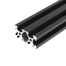 Cadre d'extrusion de profil en aluminium 2040, 1 pièce, pièces d'imprimante 3D, Rail linéaire Standard européen, Machine à graver au Laser