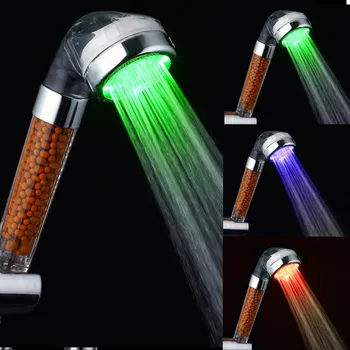 

Rain Shower Head LED Shower Sprinkler Magnetic Therapy SPA Dechlorination Shower Pressurized Shower Nozzle douchekop hoge druk 5