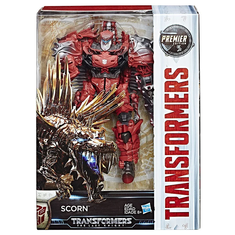 18 см Hasbro Трансформеры деформеры Voyager класс Гримлок Scorn Decepticon экшн-фигурка для мальчиков Трансформеры автомобильные игрушки