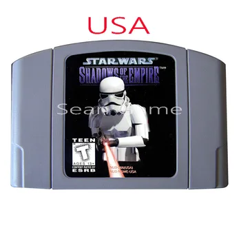 

The latest high USA Pal quality customer cartridge Shadows Of The Empire card for 64 bit video game console