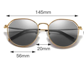 

3998 2020 hot new light Sunglasses large frame fashion glasses