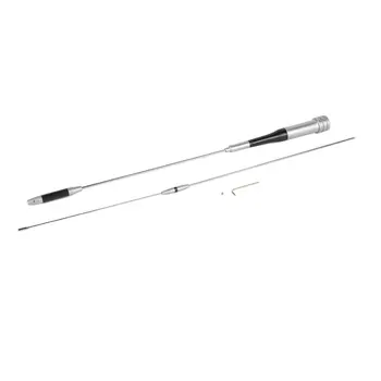 

ABBREE SG-7500 Dual Band UHF/VHF 144/430MHz 100W 3.5/6.0dBi Amateur Car Radio Mobile/Station Antenna SL16/UHF-J/M Type