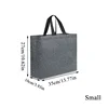 Large size Reusable Shopping Bag Grey Foldable Eco Bag Women Travel Storage Tote Shopper Bag Female Canvas Shopping Bags ► Photo 3/6