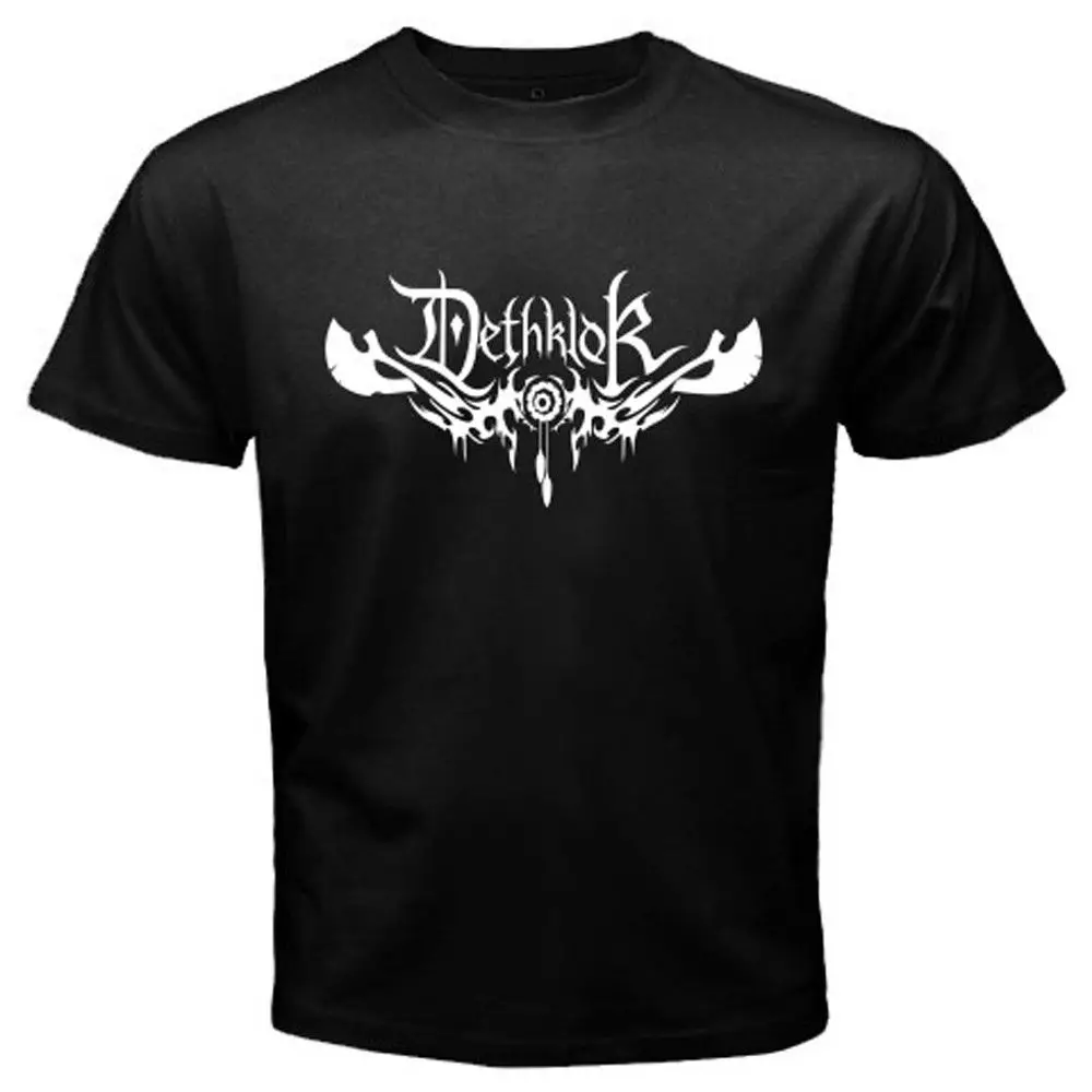 Новая мужская черная футболка Dethklok с металлическим логотипом размеры от S до 3XL