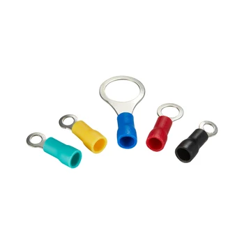 

1000PCS RV2-3 Ring Insulated Terminal Cable Wire Connector Electrical Crimp Terminal Wiring 1.5 - 2.5 Square