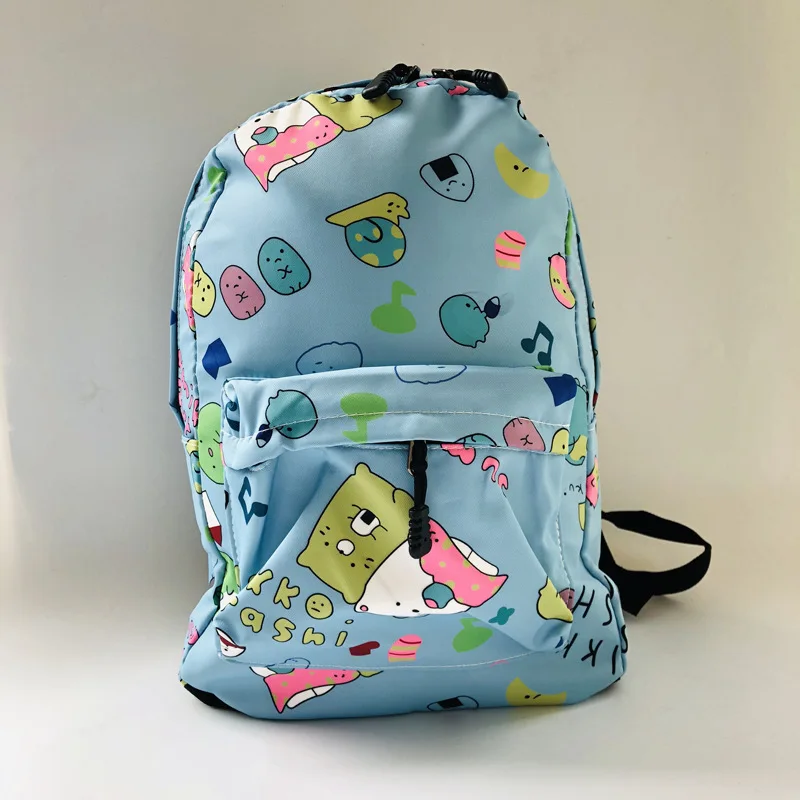 13*25*36 см Sumikkogurashi Sumikko мультфильм холщовый рюкзак дорожный плюшевая сумка в виде котенка