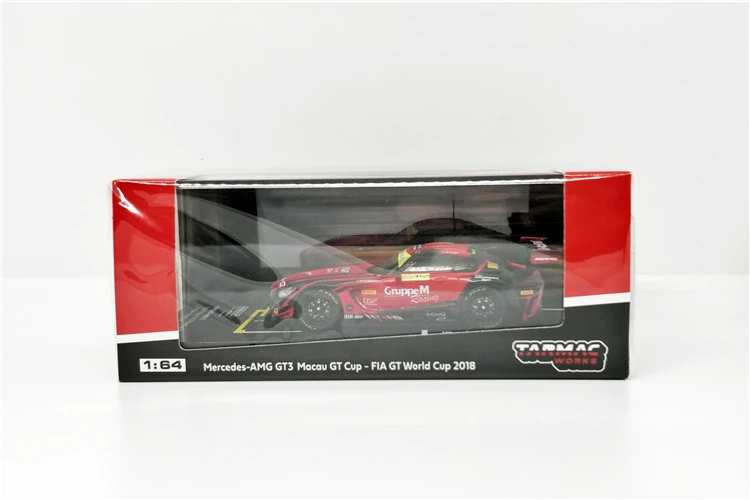 Tarmac Works 1: 64 AMG GT3 Macau GT чемпионат мира гоночный литой под давлением модель автомобиля