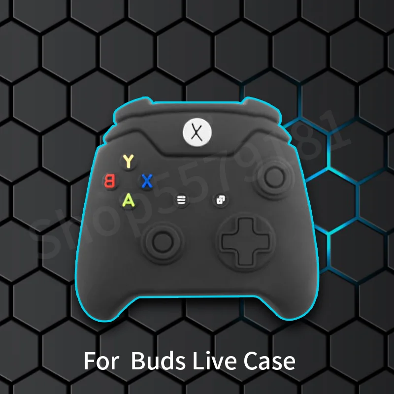 Чехол для наушников в стиле ретро с игровой консолью Samsung Galaxy Buds Live силиконовые