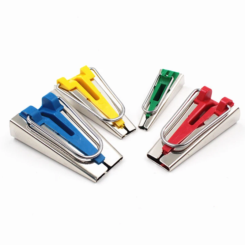 

Set of 4/5 Fabric Bias Tape Maker Binding Tool Quilting Sewing 6/9/12/18/25mm HVR88