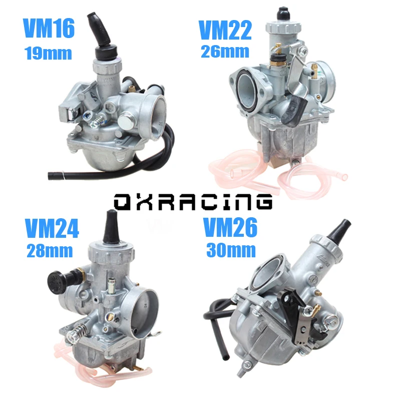 Карбюратор VM16 22 24 26 19 мм 28 30 карбюратор для мотоцикла 110cc до 250cc Dirt Pit Bike CRF KLX ATV