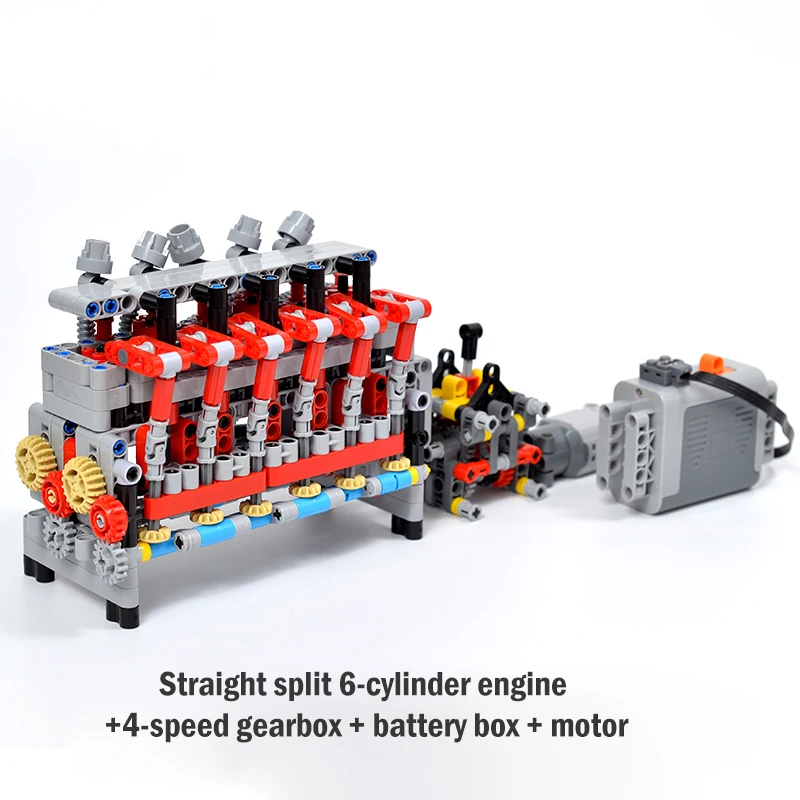 Kreativitas Mesin Gearbox Kecepatan 6/8 Kombinasi Motor Model Blok