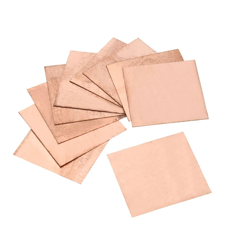 50pcs/Set 0.1/0.3/0.5/0.8/1mm Laptop Copper Sheet Plate Strip Shim Thermal Pad Heatsink Sheet For GPU CPU VGA Chip RAM Cooling 50pcs/Set 0.1/0.3/0.5/0.8/1mm Laptop Copper Sheet Plate Strip Shim Thermal Pad Heatsink Sheet For GPU CPU VGA Chip RAM Cooling