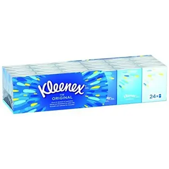 

Kleenex® 3532211 - Pacchetti di fazzoletti, 2 confezioni da 24 pacchetti
