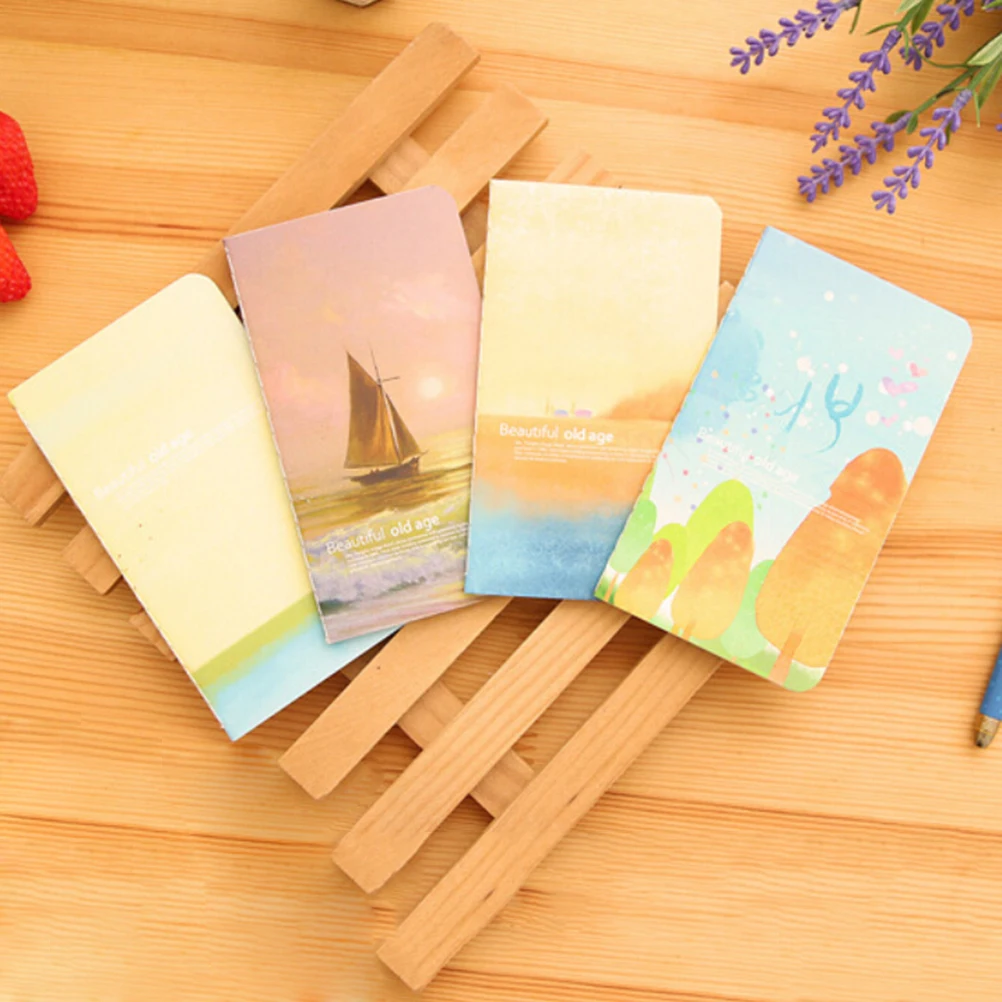 

Cute Journal Diary Notebook With Lined Paper Vintage Retro Notepad Book For Kids Korean Stationery