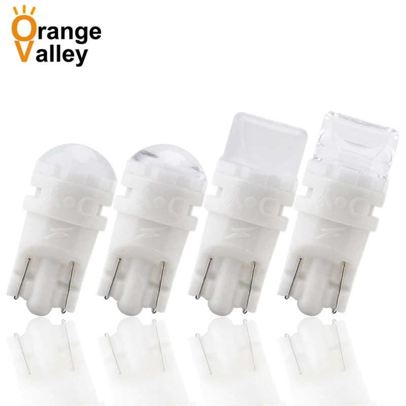 500pcs Car T10 SMD 194 168 W5W 3 LED Light Bulb White Amber Red Green License Plate Lamp Width Lights DC 12V 24V | Автомобили и