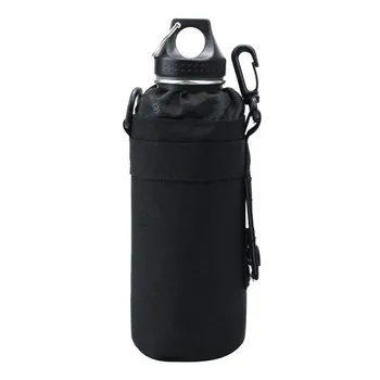 

Water Bottles Pouch Bag Outdoor Sports Camouflage Drawstring Portable Water Bottle Pouch Holder Carrier