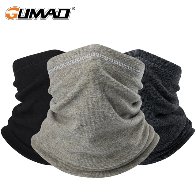 US $4.74 Winter Neck Warmer Bandana Tube Scarf Fleece Pipe Half Face Mask Sports Thermal Skiing Gaiter Hikin