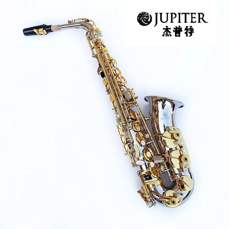 

JUPITER JAS-1100 New Arrival Alto Eb Tune Saxophone Brass Musical Instrument Gold Lacquer Sax With Case Mouthpiece Free Shipping
