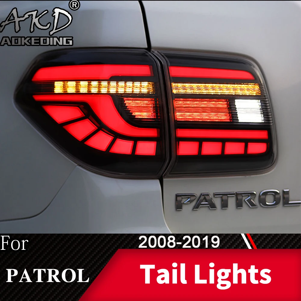 Tail Lamp For Nissan Patrol Y62 20082019 Led Tail Lights Fog Lights