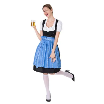 

Dancing Stage Costumes Live-action Halloween Beer Girl Dress Sculpted Stage Show Dressmaid Maid Costume Sportswear