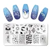 PICT You Nail Stamping Plates Christmas Pattern Nail Art Plate  Stamp Templates Printing Stencil Stainless Steel ► Photo 2/6