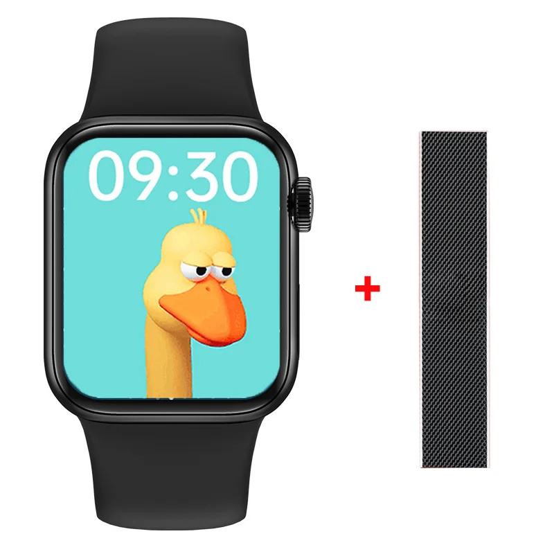 2022 HW12 HW18 Full Screen Smart Watch 44MM 40MM Women Men HW17 Smartwatch with password Split Screen Bluetooth PK IWO 13 FK88 