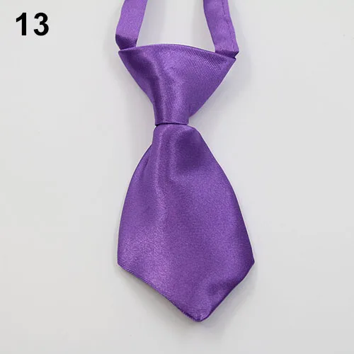 28 чистых цветов Регулируемый ошейник для кошек галстук джентльмен стиль Уход галстук для собаки галстук