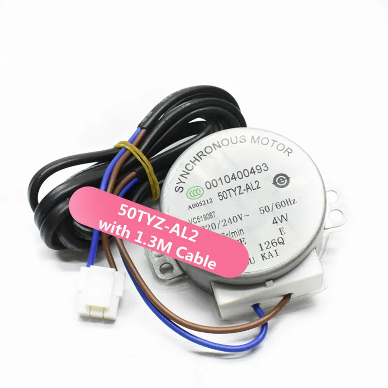 Motor síncrono de CC 220V para Haier Hitachi, máquina de gabinete de aire acondicionado, Motor de paleta oscilante 50SM21 con Cable de 130cm - AliExpress Mejoras para hogar